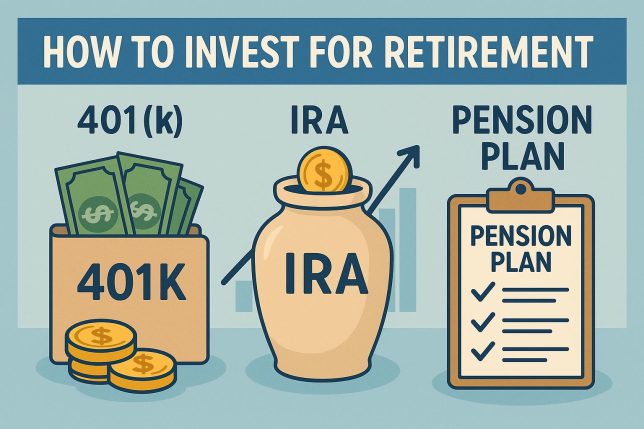 How to Invest for Retirement: 401(k), IRA, and Pension Plans