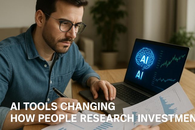 AI tools changing how people research investments
