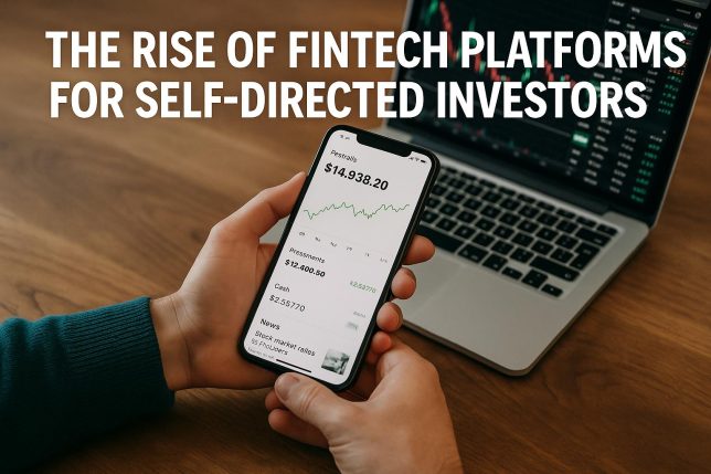 The rise of fintech platforms for self directed investors
