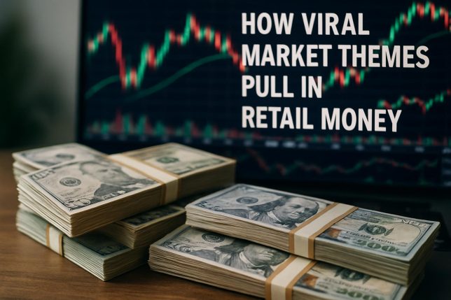 How viral market themes pull in retail money