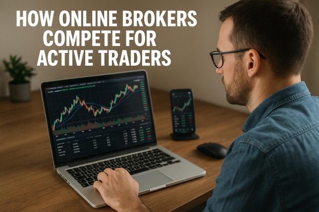 How online brokers compete for active traders